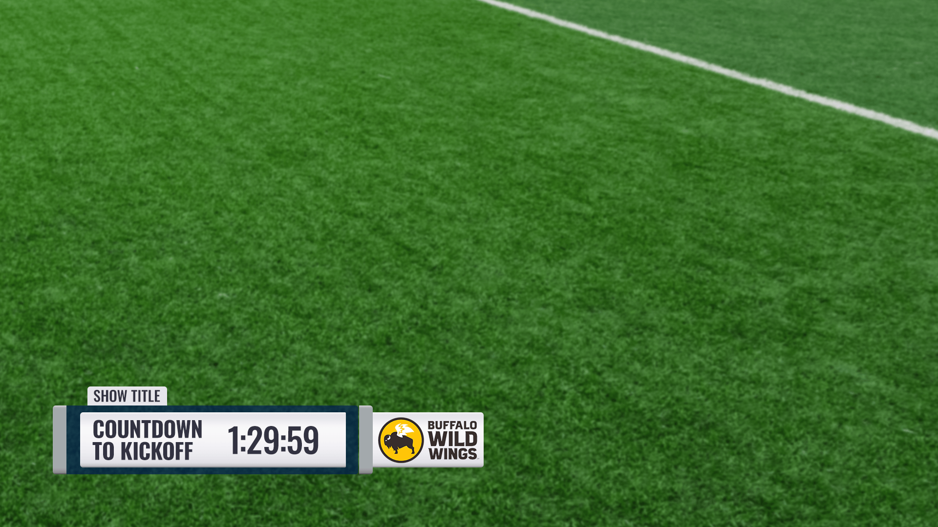 Lower Third Countdown Graphic