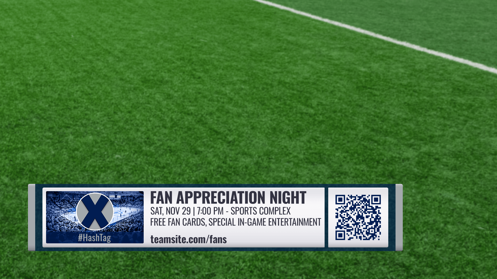 Team Promo with QR Code